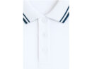 Men's Classic White Polo Shirt with Embroidered Logo
