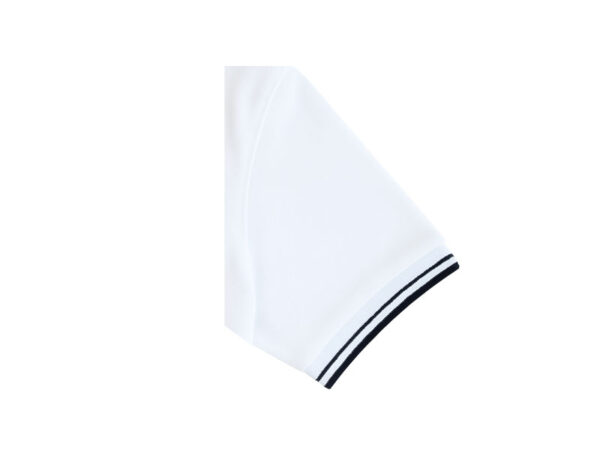 Men's Classic White Polo Shirt with Embroidered Logo - Image 3
