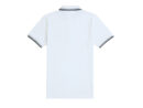 Men's Classic White Polo Shirt with Embroidered Logo