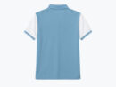 Men’s Classic Polo Shirt – Glacier, White Sleeve