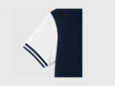 Navy Blue & White Polo Shirt