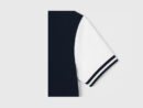 Navy Blue & White Polo Shirt