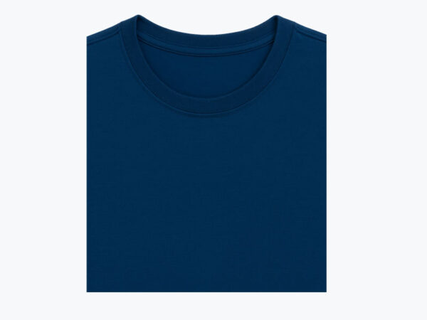 Men’s Dark Blue Nike T-Shirt – Soft Fabric, Classic Fit, Short Sleeves - Image 3