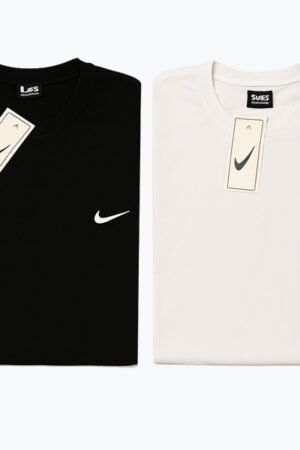 Premium T-Shirt Combo – Black & White (Pack of 2)