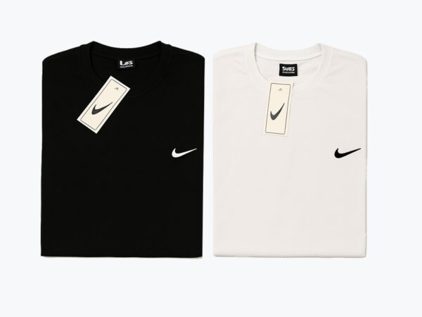 Premium T-Shirt Combo – Black & White (Pack of 2)